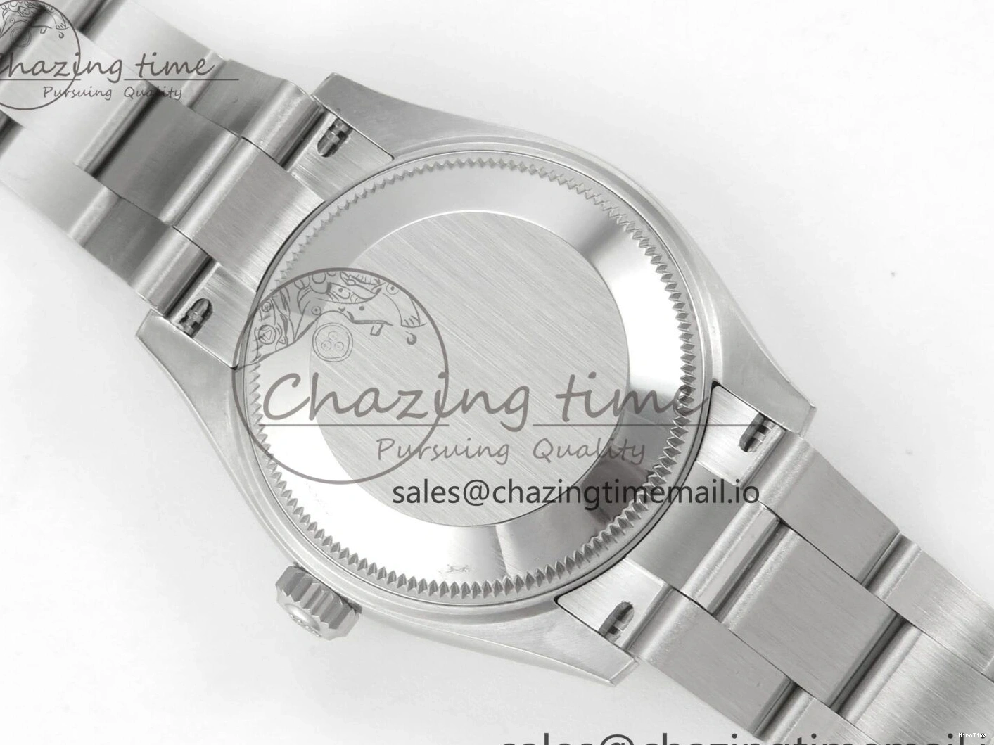 MiroTime 0118 SmoothTexture DateJust 31 278274 THBF 1:1 Best Edition 904L Steel Brown Roman Dial Diamonds Bezel on SS Oyster Bracelet HZ Cal. 26